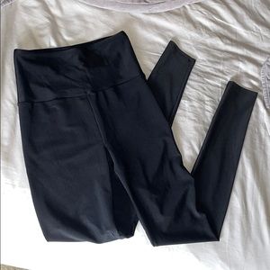 Black Gold Sheep Texture Leggings